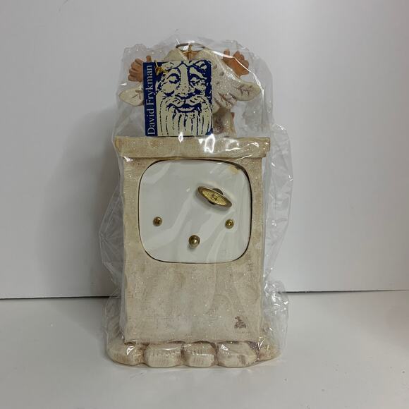 David Frykman Angel on Piano Musical Figurine Oldest Angel Collection 1999 - Picture 3 of 8